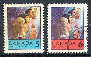 CANADA  1969  -    Christmas FULL  SET -   FINE  USED