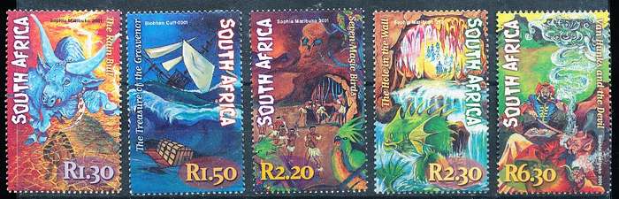 RSA -  2001  -  South African Myths and Legends  SET -   FINE  MINT