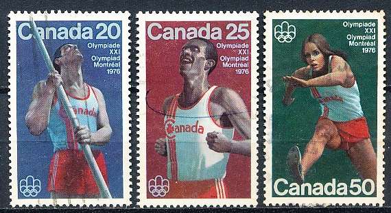 CANADA  1975  - Olympic Games - Montreal    FULL  SET -   FINE  USED
