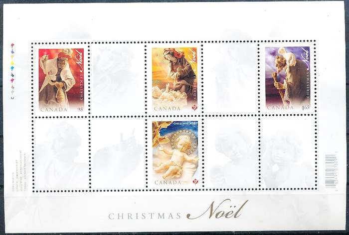 CANADA  2009  -  Christmas  MINI-SHEET  -  FINE  MINT