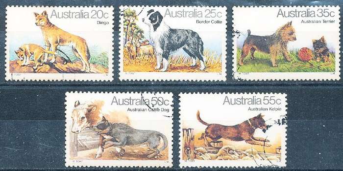 AUSTRALIA  1980 -    Dogs  SET   -   FINE   USED