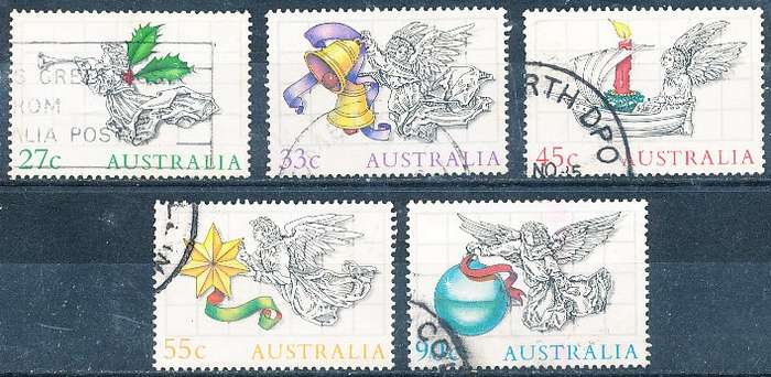 AUSTRALIA  1985 -  Christmas   SET  -   FINE  USED
