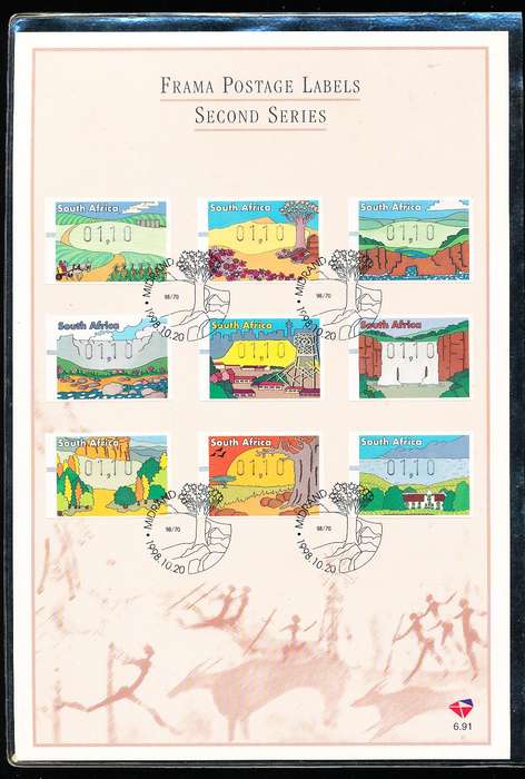 RSA -  1998 -    FRAMA LABELS    F/D  SHEET - FINE  ITEM