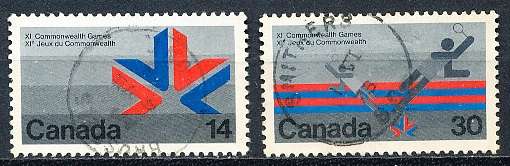 CANADA  1978  -   Commonwealth Games, Edmonton   FULL  SET -  FINE  USED