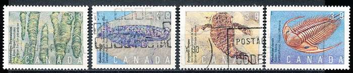 CANADA  1990 -   Primitive Life  FULL  SET -  FINE  USED