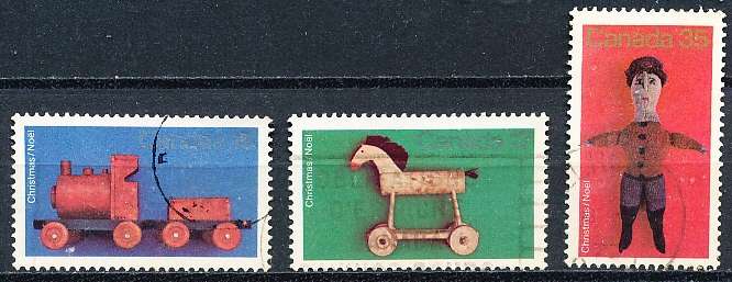 CANADA  1979  -  Christmas - Toys  FULL  SET -    FINE USED
