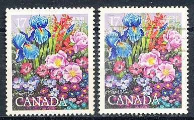 CANADA  1980  -  International Flower Show, Montreal   -  FINE  MINT and USED