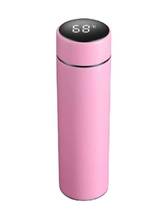 Smart Vacuum Insulated Water Bottle with Automatic LED Temperature Display