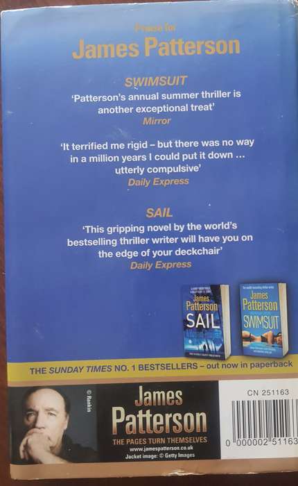 James Patterson: Now you see her