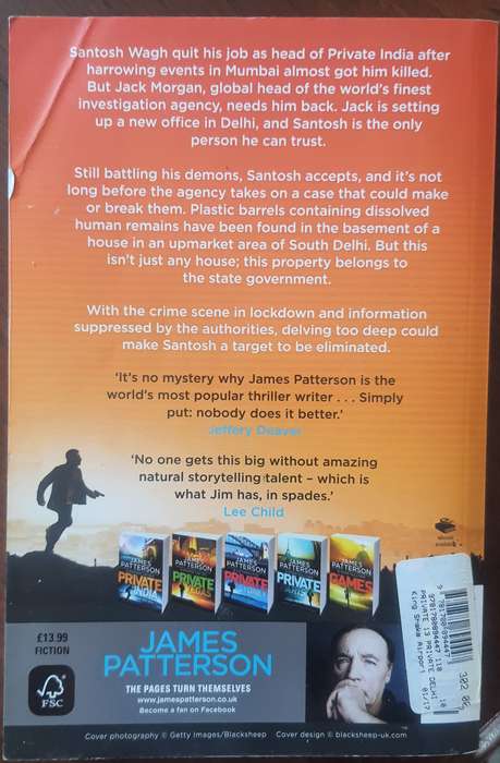 James Patterson: PRIVATE DELHI