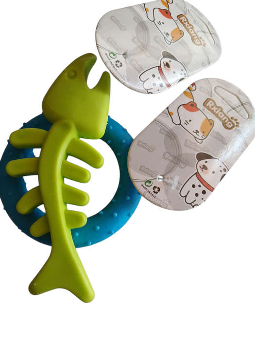 2 Pack Rubber Pet Chew Toys