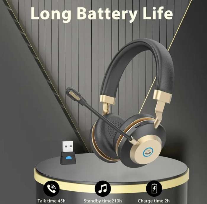 Earbay V5.3 Wireless Headset with Microphone