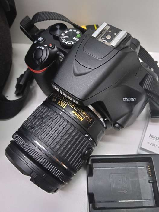 Nikon D3500, 24.2 Mpx Dslr Camera-18-55mm Dx lens