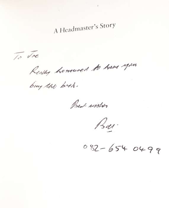 A Headmasters Story - Bill Schroder