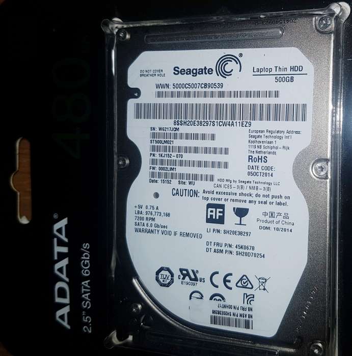 Internal 500GB Hard Drive