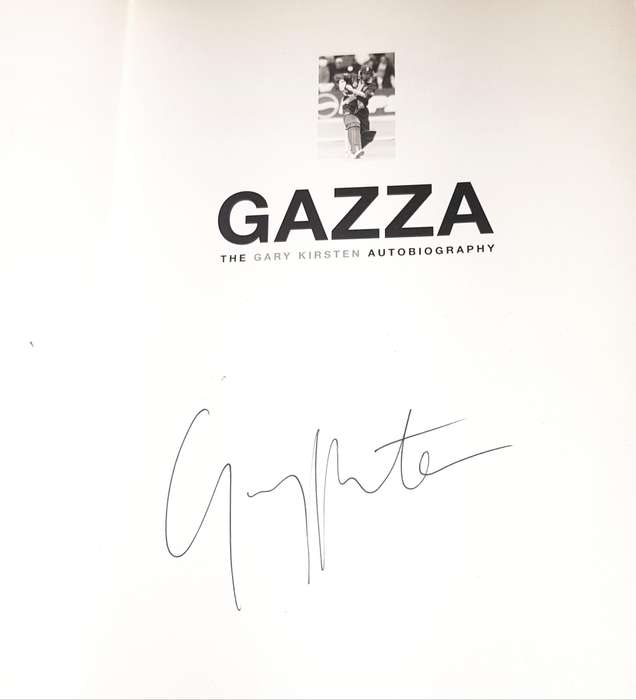 Gazza Signed The Gary Kirsten Story