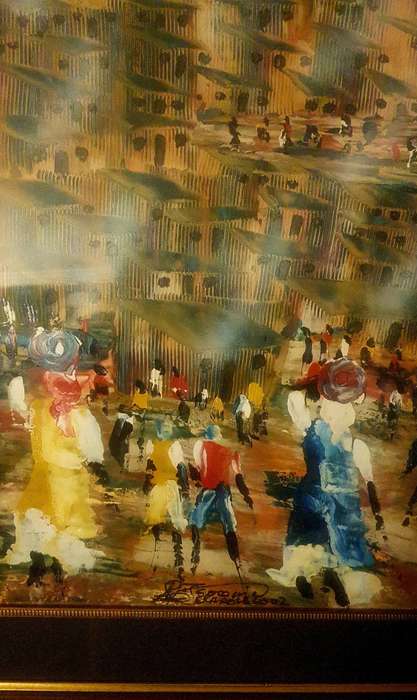 Solomon Sekhaolelo Painting