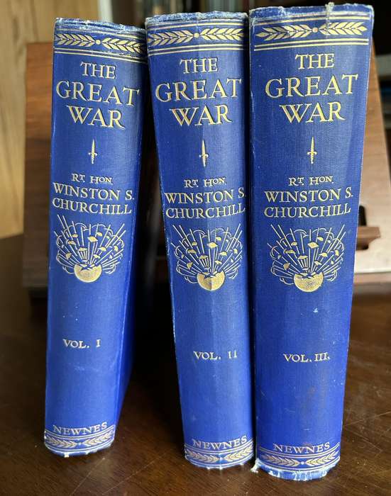 Winston Churchill The Great War First Edition