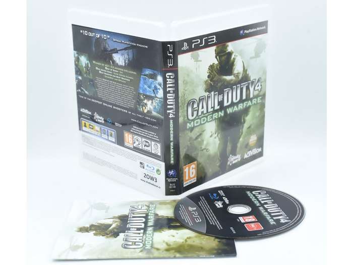 PS3 CALL OF DUTY 4 MODERN WARFARE (PS3) + Manual PS3