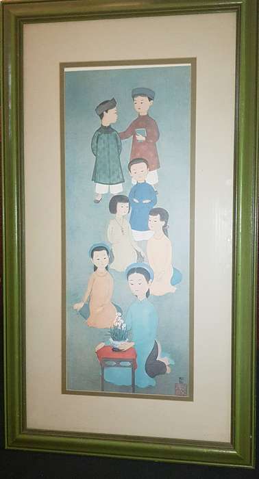 Mai Thrung Thu - Signed & Numbered Lithograph