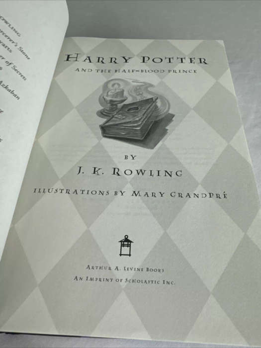 Harry Potter and the Half-Blood Prince (First American Edition)