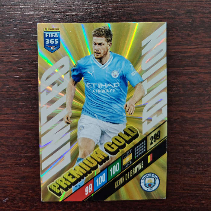 Premium Gold Limited Edition Kevin de Bruyne