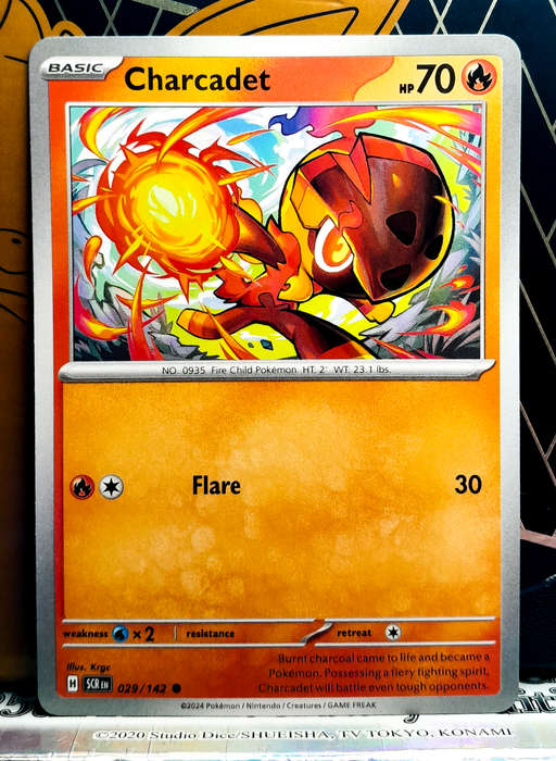 Pokemon Card - Charcadet 029/142 - Common - Stellar Crown NM