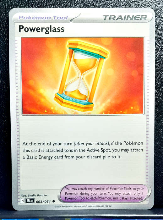 Pokemon Card - Powerglass 063/064 - Trainer - Shrouded Fable NM