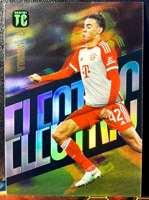 Panini Top Class - Jamal Musiala 148 - Electric Holofoil - 2024 - NM