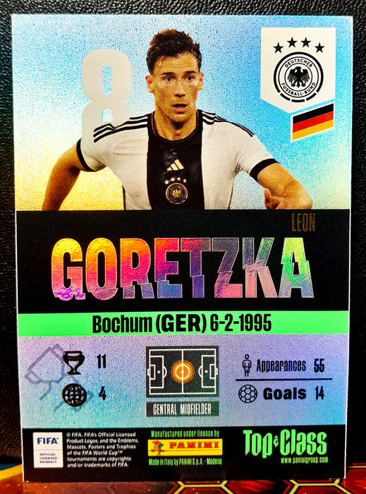 Panini Top Class - Goretzka 194 - WINNER  - 2024 - NM