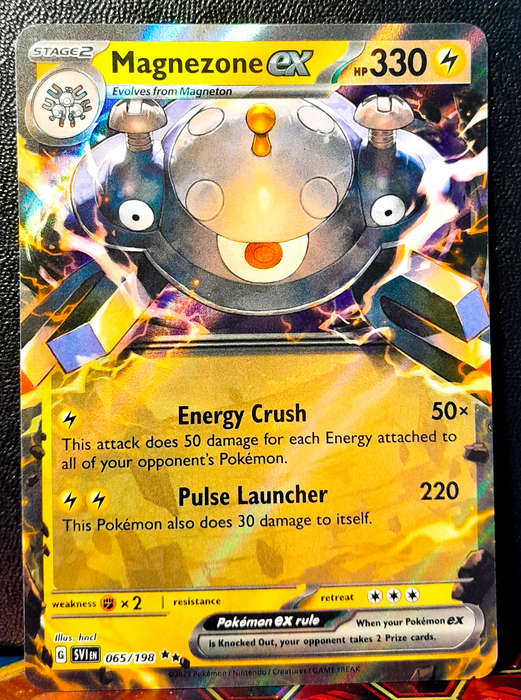 Pokemon Cards - Magnezone 065/198 - Double Rare - Scarlet & Violet Base Set - NM