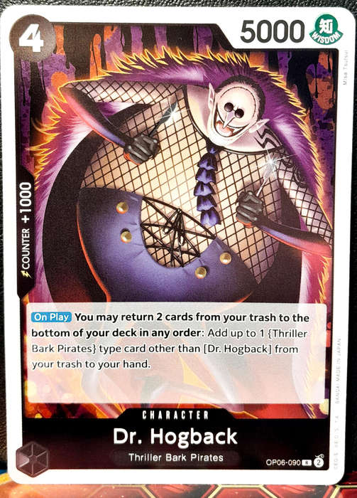 One Piece Trading Card Game - Dr. Hogback OP06-090 - FOIL RARE  - NM
