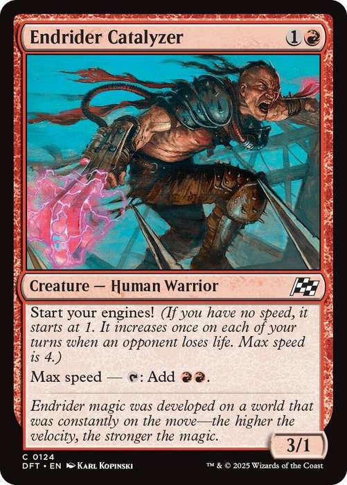 Magic the Gathering - Endrider Catalyzer DFT0124 - Common -  Aetherdrift  - NM