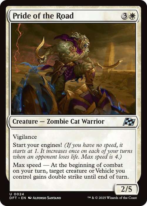 Magic the Gathering - Pride of the Road DFT0024 - Uncommon -  Aetherdrift  - NM