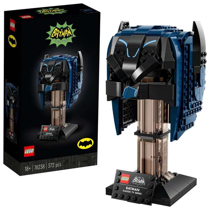 lego DC Batman -  Classic TV series batman Cowl (Retired Set)