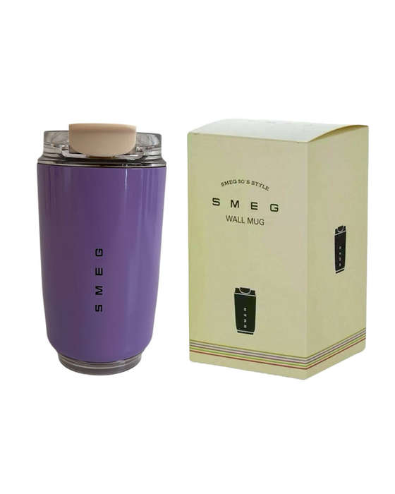 Smeg Stainless Steel Cup, Tumbler, Coffee Mug, Ice Bottle