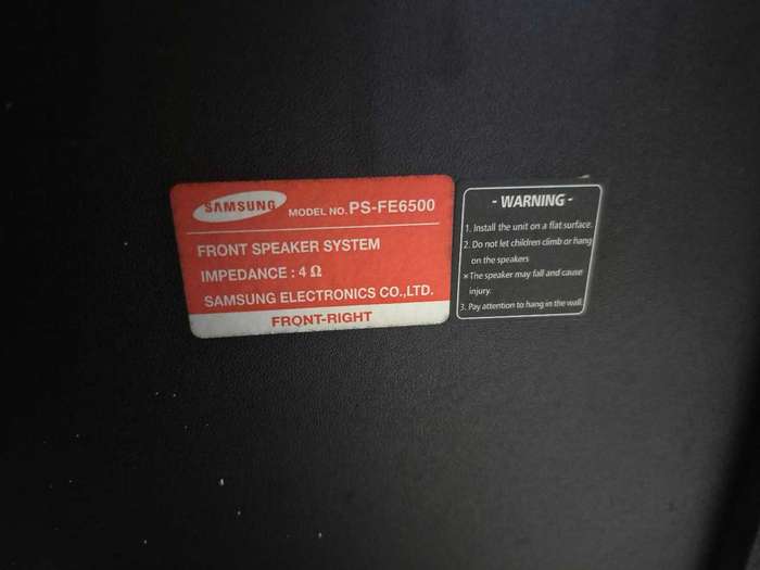 Samsung HW-E6500 Home audio system