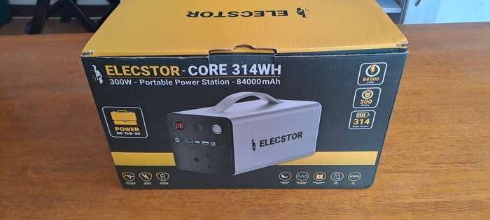 Elecstor CORE 300W Power Station 84000mAh - 314WH