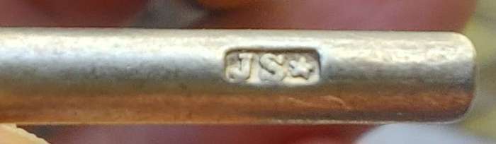 John Scofield 1773 Sterling Silver Pocket Watch Chain x 2