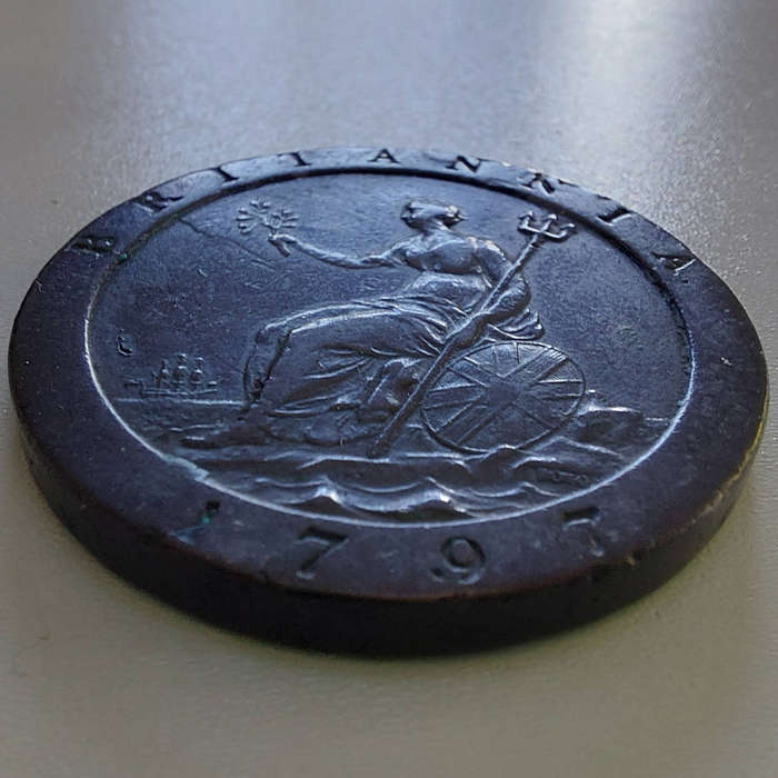 1797 Cart Wheel Penny