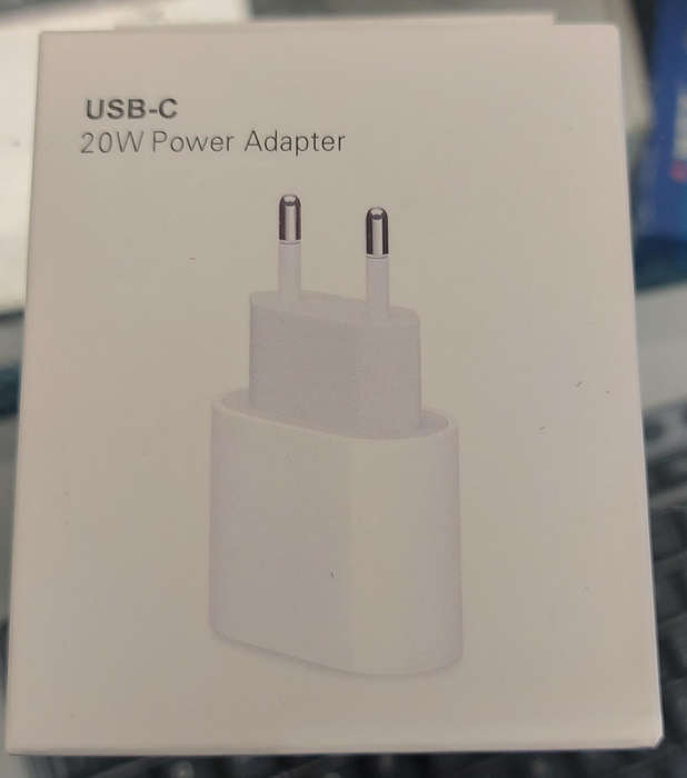 20W Charge Adapter plus Type C to Type C Cable