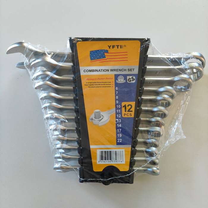 12 PIECE COMBINATION WRENCH SET