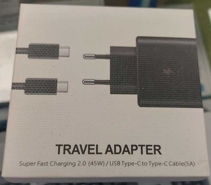 45W Super Charge Adapter and Cable Type C