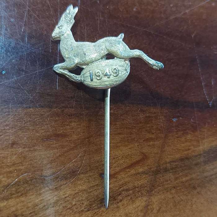 1949 South African Springboks Rugby Pin