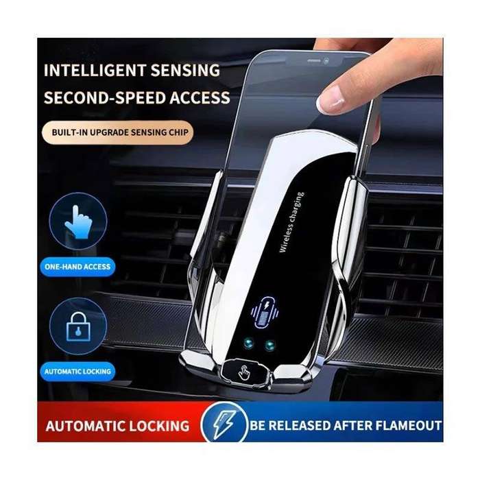 Fast Wireless Car Charger Smart Sensor Stand