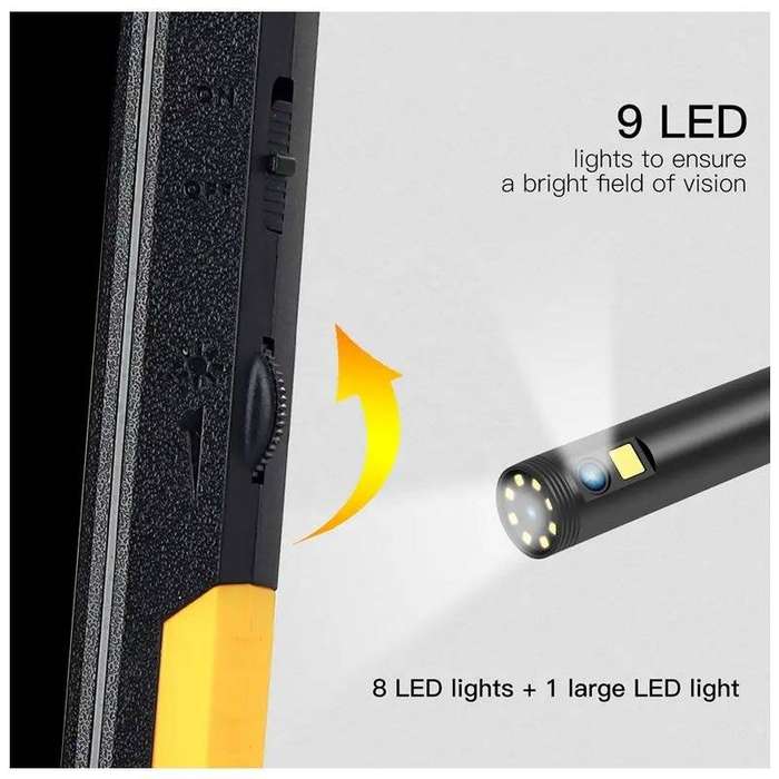 4.5 inch Screen Rechargeable Screen Endoscope Camera