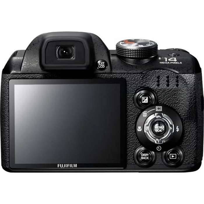 FUJIFILM FinePix S3400 Black 14 MP 3.0" LCD 28X Optical Zoom 24mm Wide Angle Digital Camera
