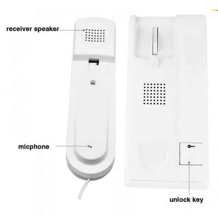 2-Wire Intercom System Unlock Function RL-3206B