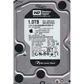 1TB Western Digital 7200 RPM SATA HDD
