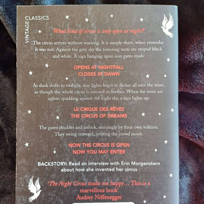 The Night Circus by Erin Morgenstern